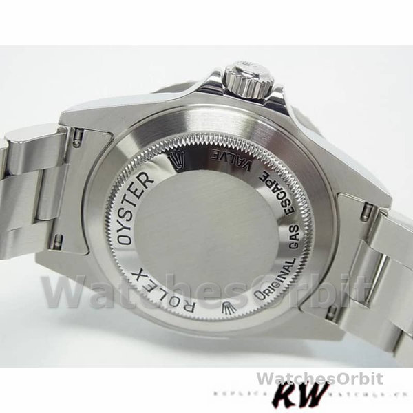 Mens Rolex Sea-Dweller Deepsea 40mm Mens-16600-Stainless Steel-D-Blue-Black Dial Black Replica Image
