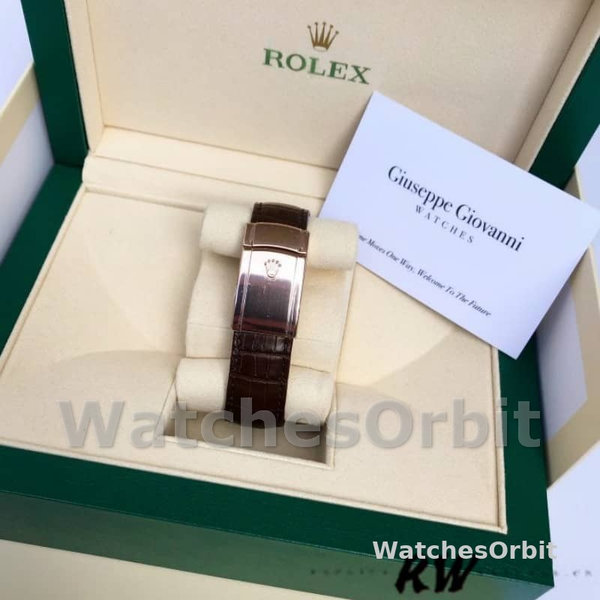 Mens Rolex Sky-Dweller 42mm Mens-326135-Dark Rhodium Dial Dark Rhodium Replica Image