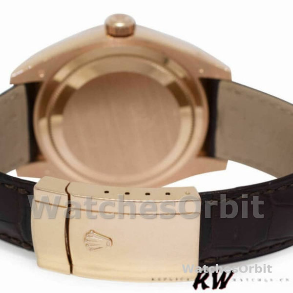Mens Rolex Sky-Dweller 42mm Mens-326135-Sundust Dial-Rose Gold Sundust<br /> Replica Image