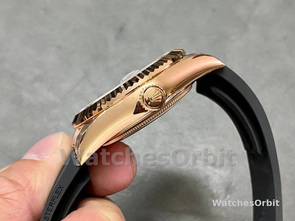 Replica Rolex Sky-Dweller-m336235 0002 da uomo, 42 mm, cioccolato