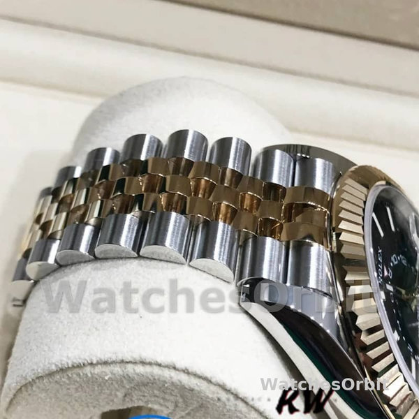 Replica Rolex Sky-Dweller 42 mm Uomo-326933-Acciaio inossidabile e oro giallo-Calendario nero Nero<br />