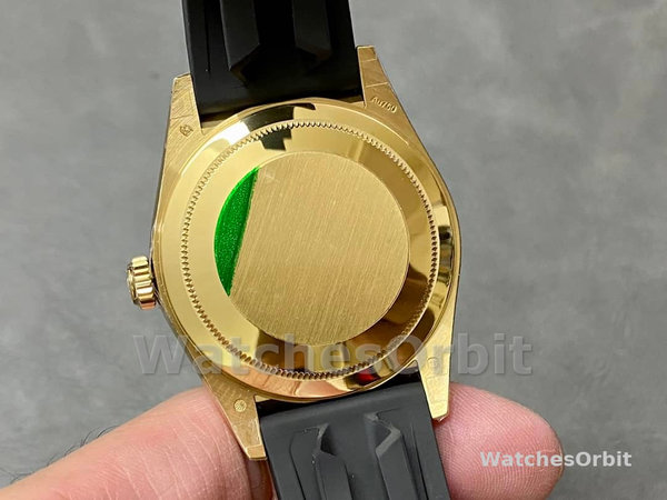 Replica Heren Rolex Sky-Dweller-m336238 0001, 42mm, Geelgoud