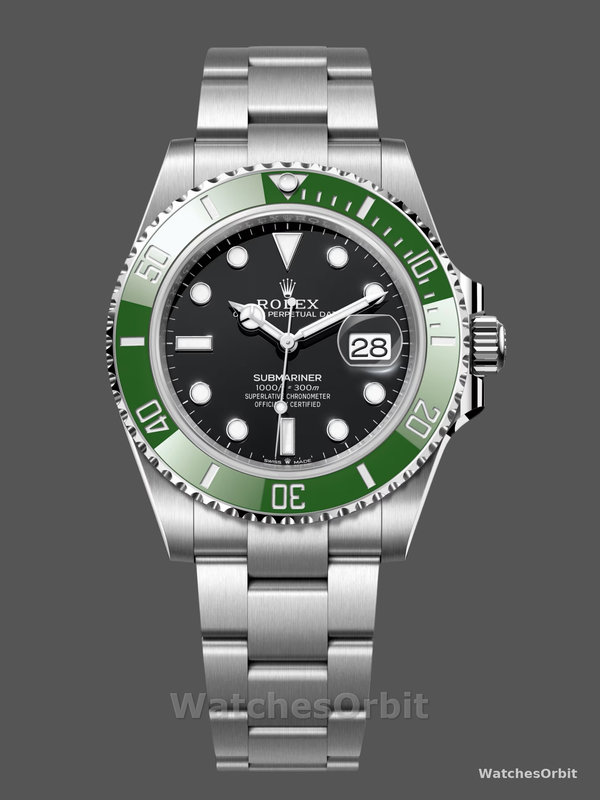 Replica Rolex Submariner 126610LV Green Bezel Black Dial 41mm Mens Watch