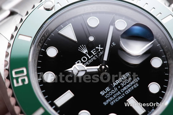 Replica Rolex Submariner 126610LV Green Bezel Black Dial 41mm Mens Watch