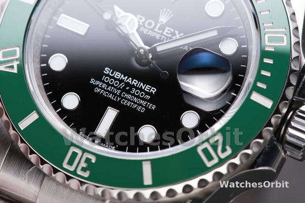 Replica Rolex Submariner 126610LV Green Bezel Black Dial 41mm Mens Watch