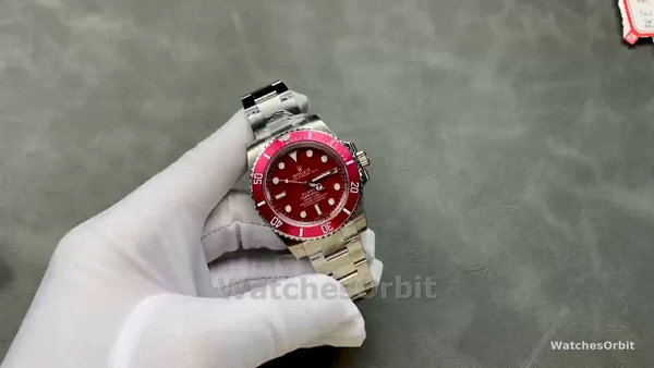 Men's Rolex Blaken Submariner-Truckee Red, Limited Edition, 40mm, Men’s Red