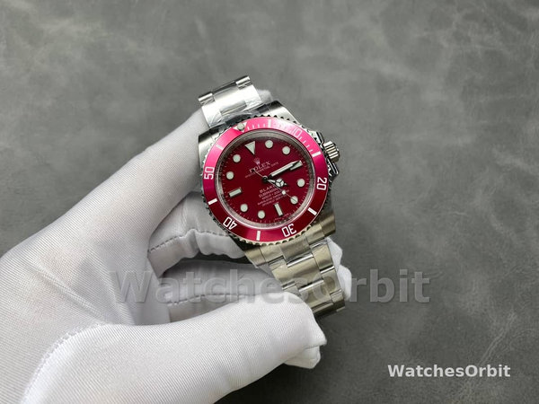 Rolex Blaken Submariner Truckee Red Limited Edition 40MM Mens Replica Watch
