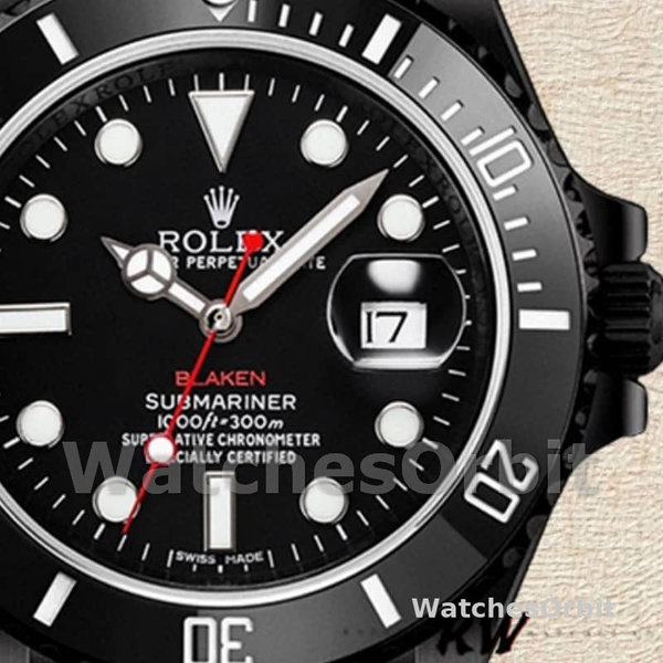 Men's Rolex Submariner 40mm Men's-116610-Black Dial Black