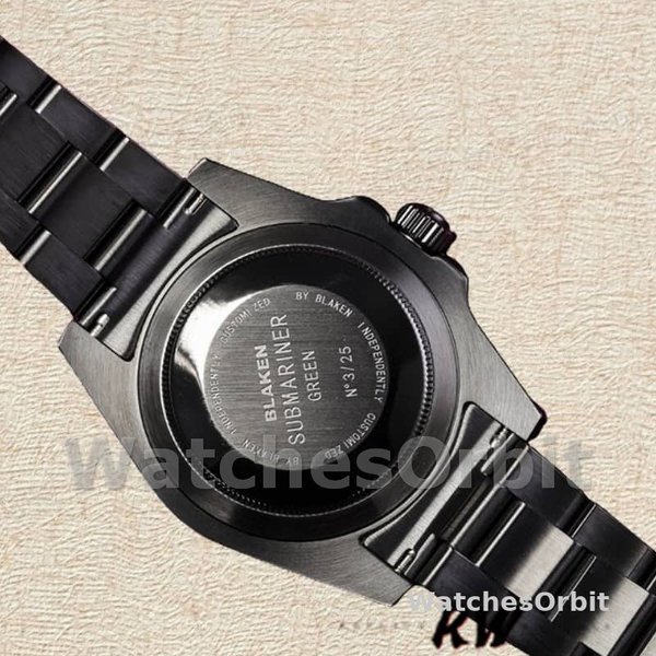 Replique Hommes Rolex Submariner 40mm Hommes-116610-Black Dial Black