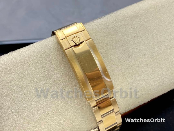 Mens Rolex Submariner 40mm Mens-116618-Yellow Gold-Blue Dial Blue Replica Image