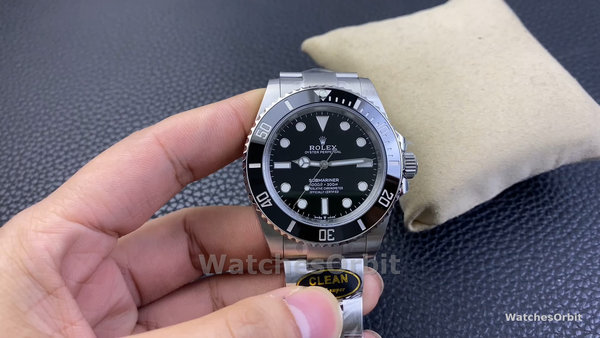 Replica Rolex Submariner 124060 Oyster Edelstahl Black Dial 41mm Herren Replica Uhr