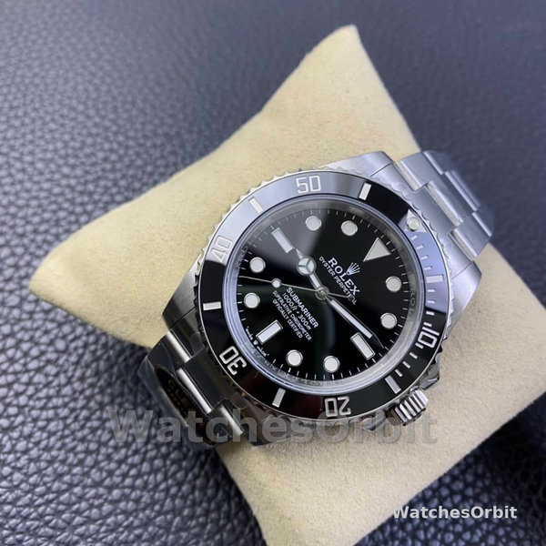 Rolex Submariner 124060 Oyster Stainless Steel Black Dial 41mm Mens Replica Watch