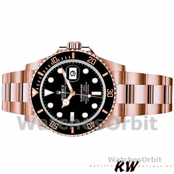 Replica Rolex Submariner-126605 da uomo, 41 mm, automatico, quadrante nero, nero da uomo