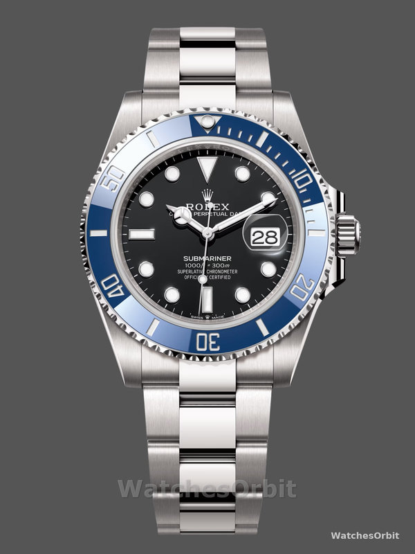 Rolex Submariner 126610 Blue Bezel Black Dial 41mm Mens Replica Watch
