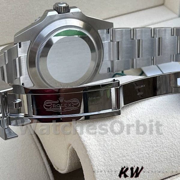Mens Rolex Submariner 41mm Mens-126610-Blue Bezel-Black Dial Black Replica Image