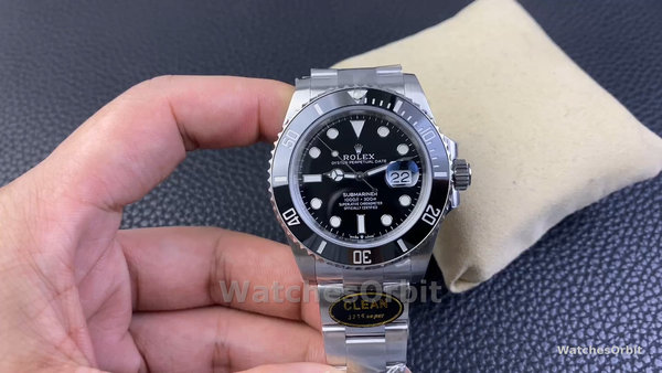 Replica Rolex Submariner 126610LN 0001 Edelstahl Schwarz Zifferblatt 41mm Herren Replica Uhr