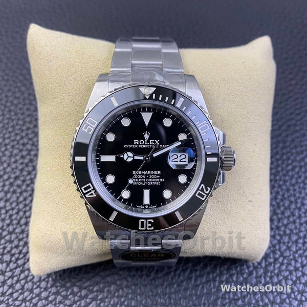 Rolex Submariner 126610LN 0001 Stainless steel Black Dial 41mm Mens Replica Watch