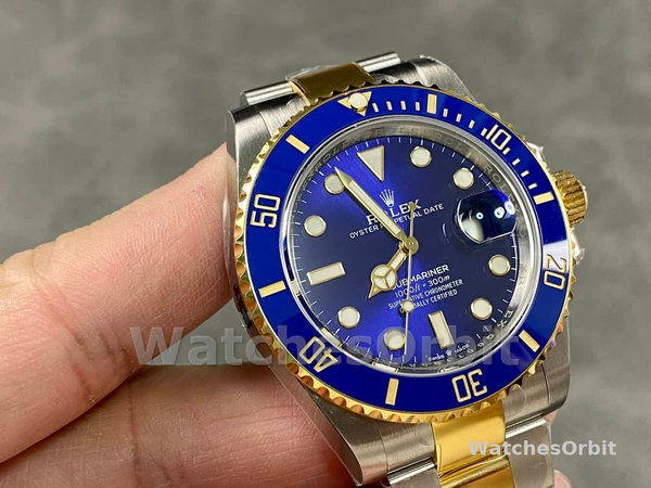 Replica Rolex Submariner 126613LB Blue Dial Blue Bezel 41mm Herren Replica Uhr, Nachbau, Edle Materialien