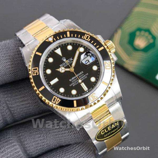 Rolex Submariner 126613LN 0002 Schwarzes Zifferblatt Black Bezel 41mm Mens Replica Watch