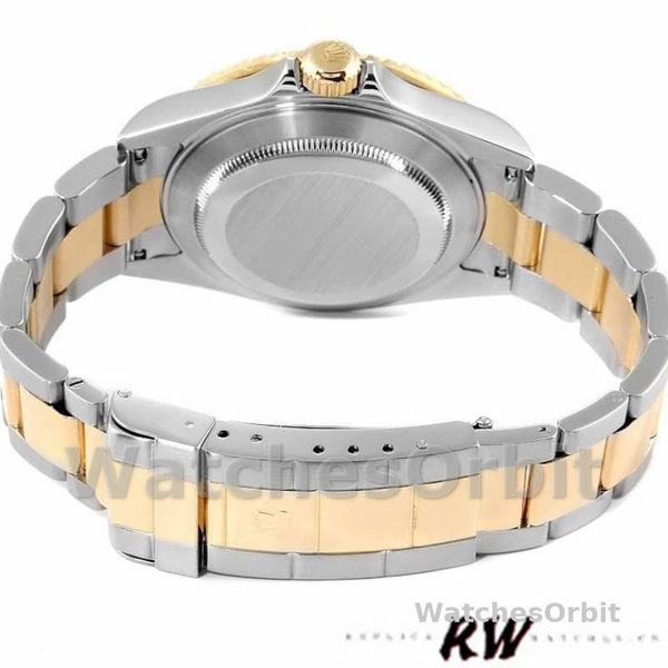 Replica Rolex Submariner 16613 Steel Gold Diamond Sapphire Serti Dial 40mm Herren Replica Uhr, Replika Uhren, Kompromisslose Präzision