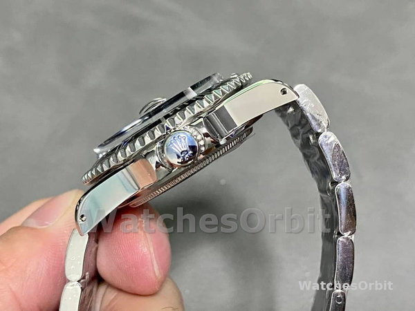 Mens Rolex Submariner 40mm Mens-1680-Stainless Steel Case-Black Dial Black Replica Image