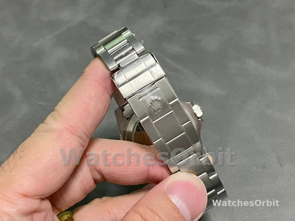 Mens Rolex Submariner 40mm Mens-1680-Stainless Steel Case-Black Dial Black Replica Image