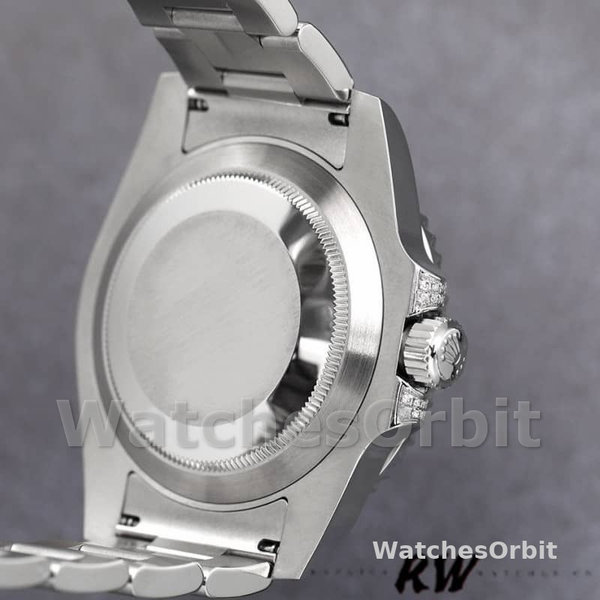 Mens Rolex Submariner Date 40mm Mens-116610LN-Custom Diamond-Stainless Steel-Blue Dial Blue Replica Image