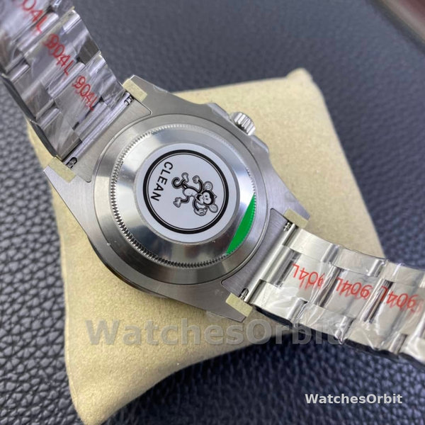 Replica Rolex Submariner Date 40mm Uomo-116610LV-Acciaio inossidabile-Oyster-Giallo verde Quadrante verde
