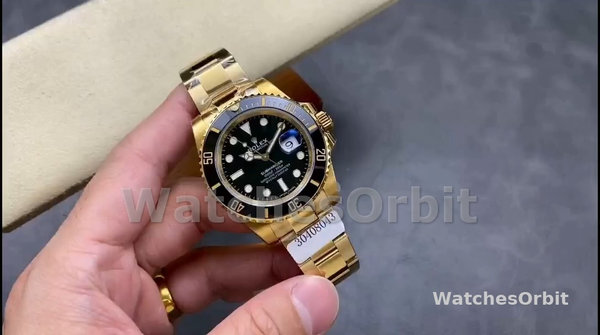 Men's Rolex Submariner Date 40mm Men's-116618LN-Black Dial Black