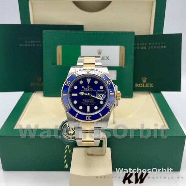 Replica Rolex Submariner Date 16613 Blue Dial 40mm Herren Replica Uhr, Replica Uhren, Stilvolles Accessoire
