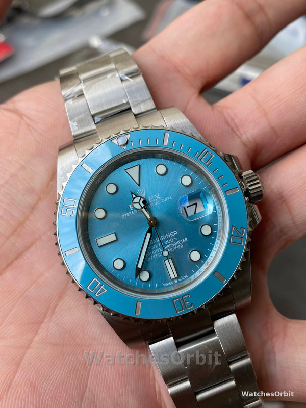 Rolex Submariner Date 41 Turquoise Blaken Goldsmith & Complications