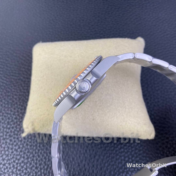 Rolex Submariner DIW Persimmon Orange Schwarzes Zifferblatt Ceramic Orange Bezel