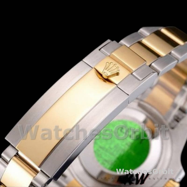 Replica Rolex Submariner 41 mm Uomo-PR16233B-Due toni-Comparto blu Blu<br />