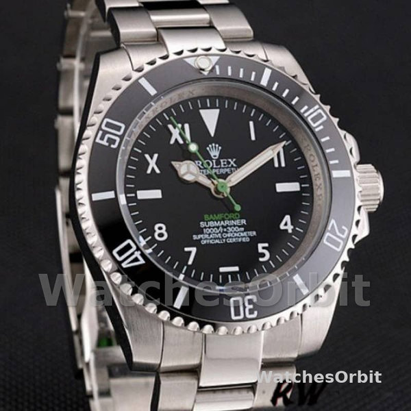 Men's Rolex Submariner 41mm Men's-PR16233NBB-Black Dial Black