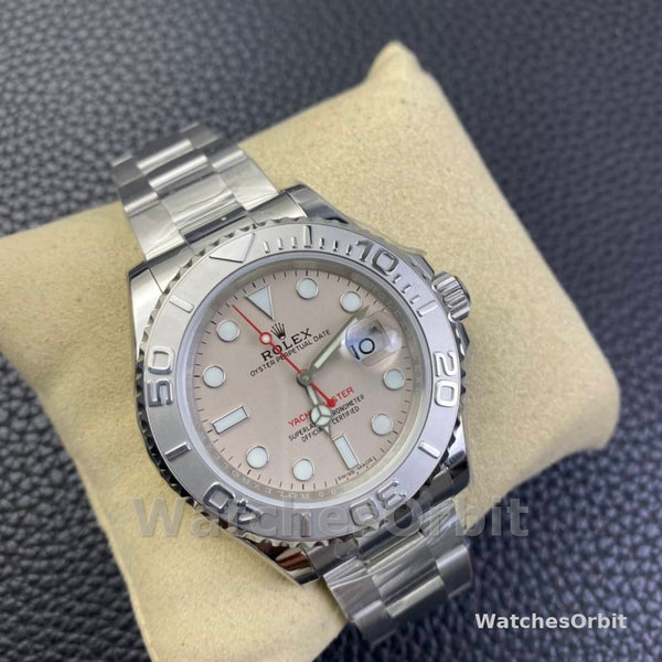 Rolex Yacht-Master 116622 Stainless Steel platinum Dial 40mm Mens Replica Watch