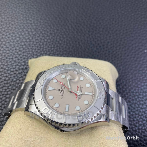 Rolex Yacht-Master 116622 Stainless Steel platinum Dial 40mm Mens Replica Watch