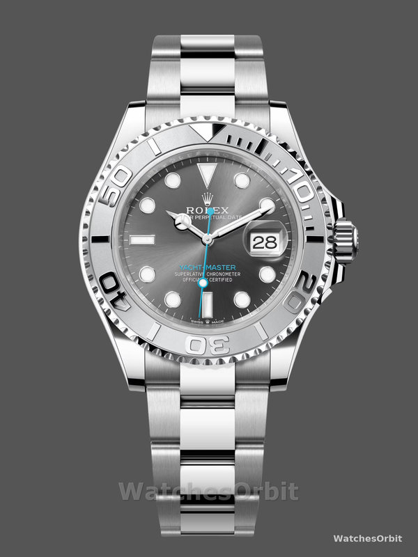 Rolex Yacht-Master 126622 Platinum Bezel Dark Rhodium Grey Dial 40MM Mens Replica Watch