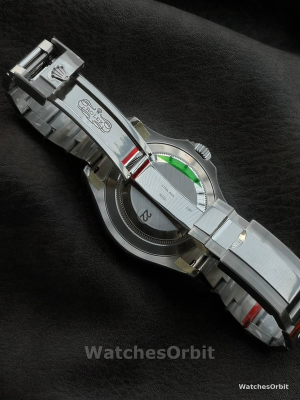 Replica Rolex Yacht-Master 126622-40mm, lunetta in platino, quadrante grigio rodio scuro, Uomo Grigio rodio