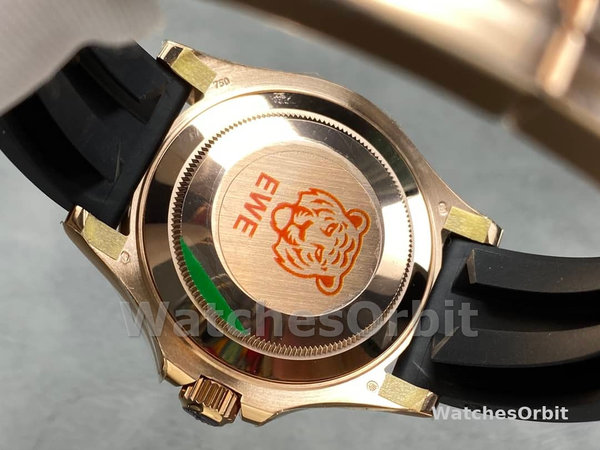 Rolex Yacht-Master 126655 40mm Automatic Black Dial 18kt Everose Gold Watch