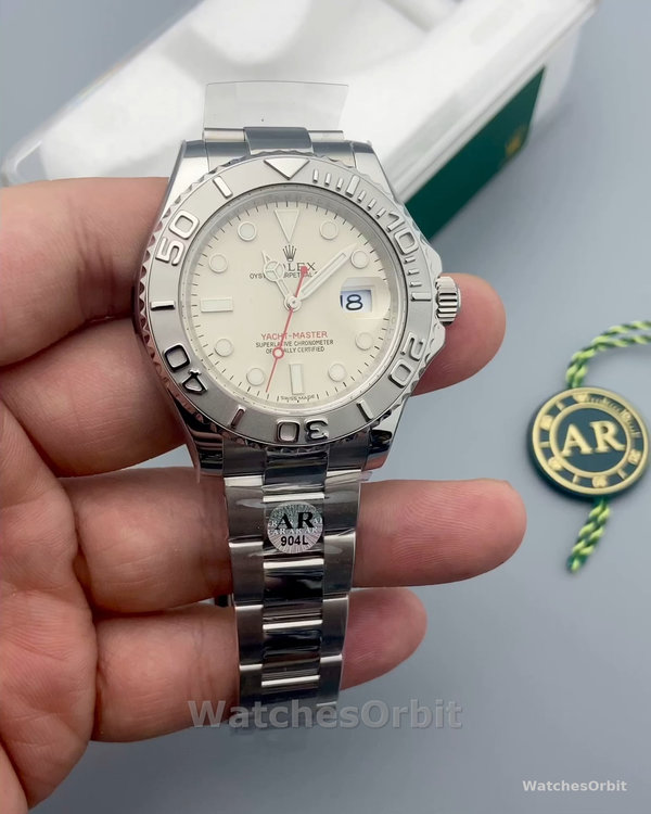 Men's Rolex Yacht‑Master-16622, 40mm, Silver Dial, Men’s Silver