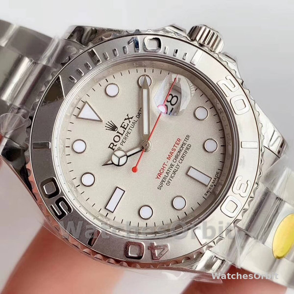 Mens Rolex Yacht‑Master-16622, 40mm, Silver Dial, Men’s Silver Replica Watch Image