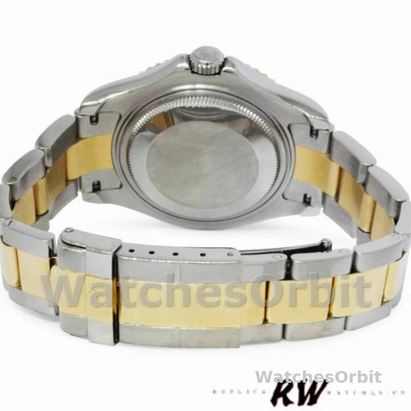 Rolex Yacht-Master 168623 Steel and Gold Blue Dial 35MM Unisex Replica Watch