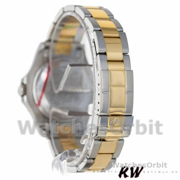 Rolex Yacht-Master 168623 Steel Yellow Gold Platinum Dial 35MM Unisex Replica Watch