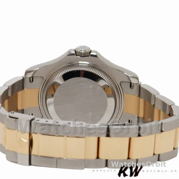 Rolex Yacht-Master 168623 Steel Yellow Gold Platinum Dial 35MM Unisex Replica Watch