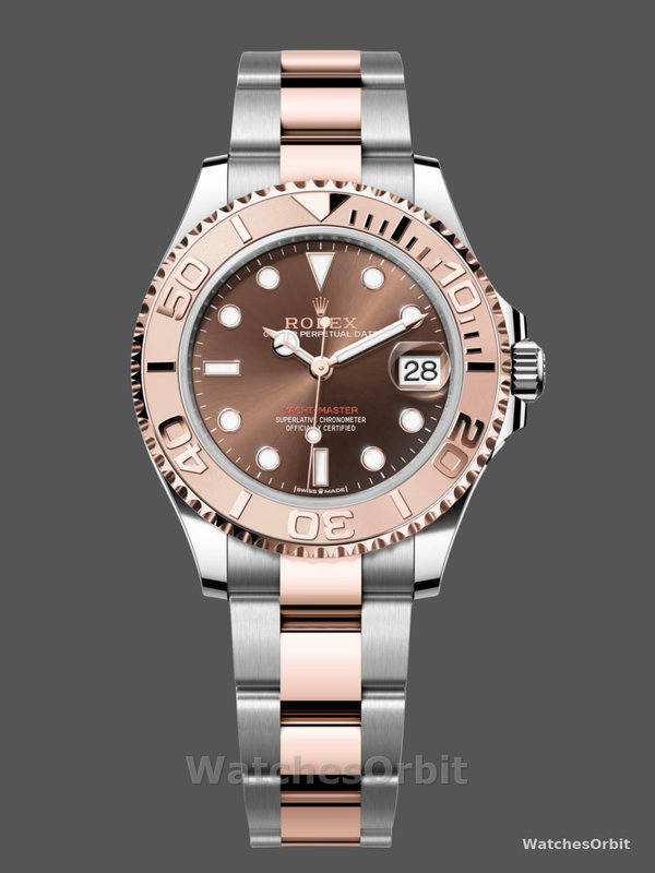 Rolex Yacht-Master 268621 Everose Bezel Chocolate Dial 37mm Unisex Replica Watch
