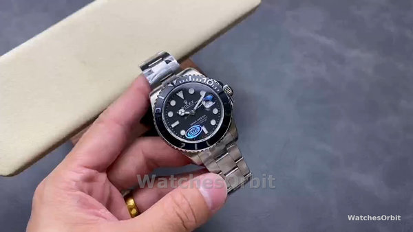 Men's Rolex Yacht-Master-226627 0001, 42mm, Titanium, Black Dial, Men’s Black
