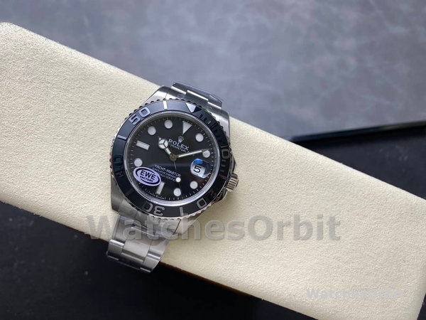 Rolex Yacht Master Black Dial Titanium 226627 0001 42mm Men's Watch