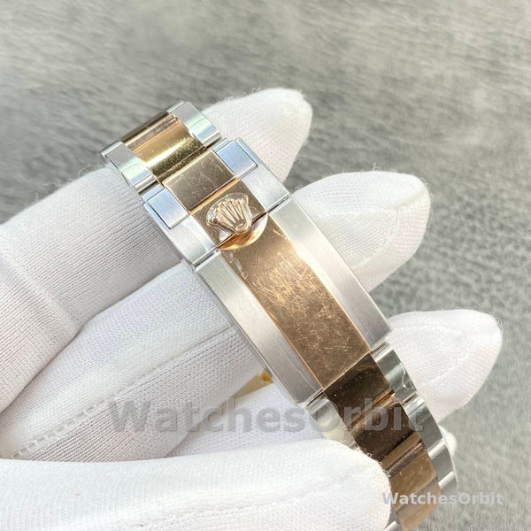 Mens Rolex Yacht‑Master II-116621, 40mm, Rose Gold, Chocolate Dial, Men’s Chocolate Brown Replica Watch Image