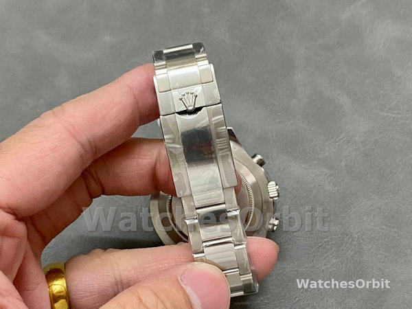 Mens Rolex Yacht‑Master II-116689, 44mm, Platinum, White Dial, Men’s White Replica Watch Image