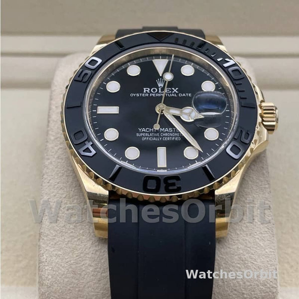 Mens Rolex Yacht‑Master-M226658 0001, 42mm, Black Replica Watch Image